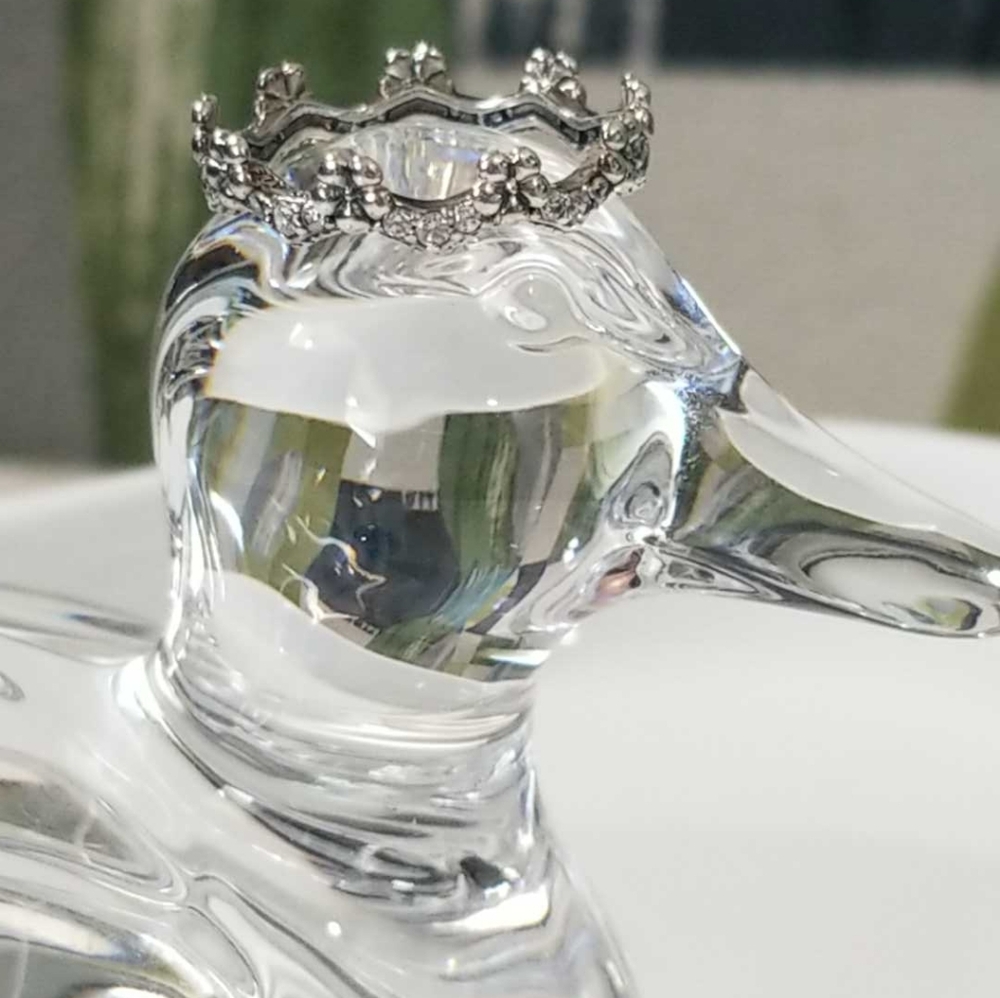 Authentic Pandora Floral Crown Ring In Size 52 Sterling Silver CZ